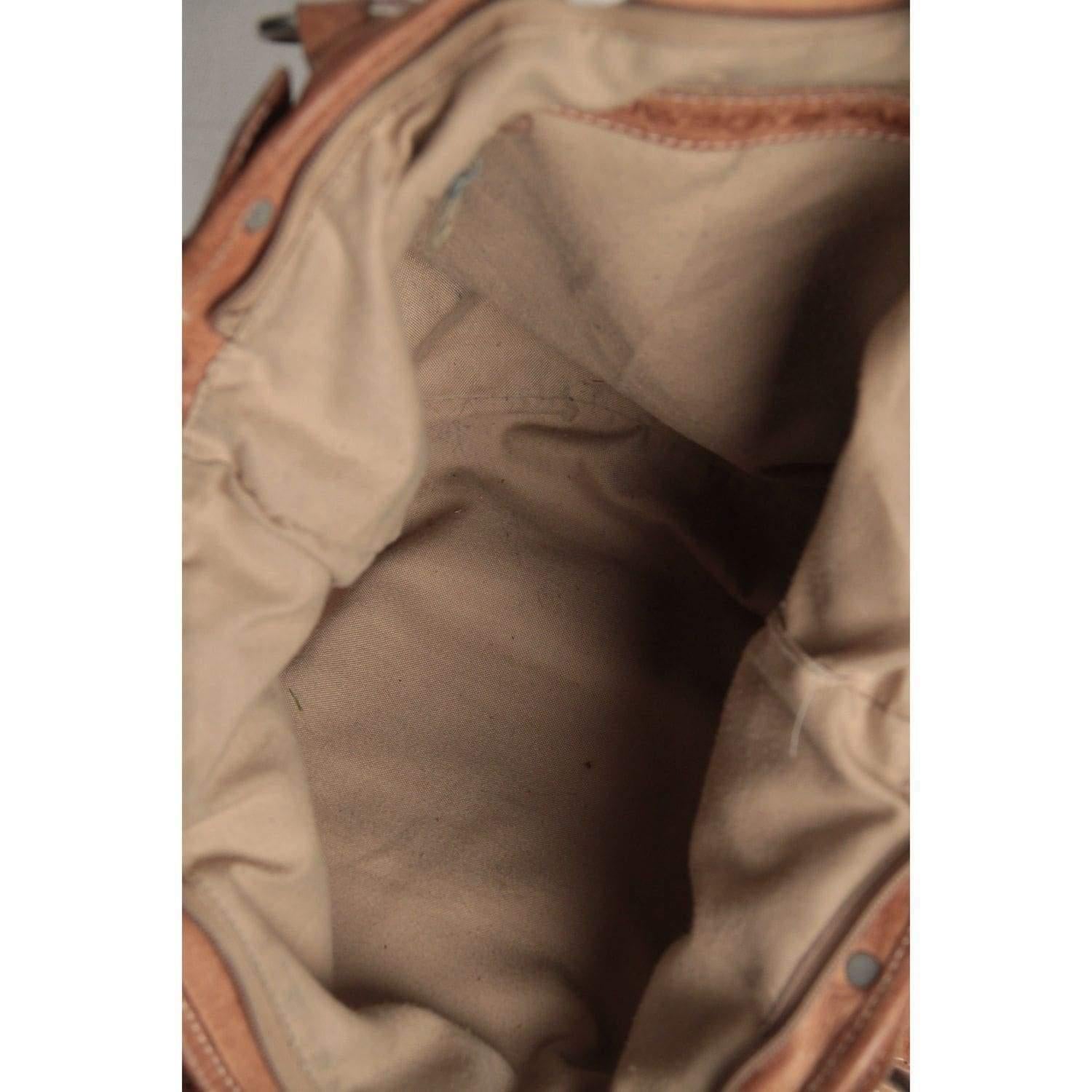 COWBOYSBAG Tan Leather Tote Urban Shoulder Bag with Strap 2