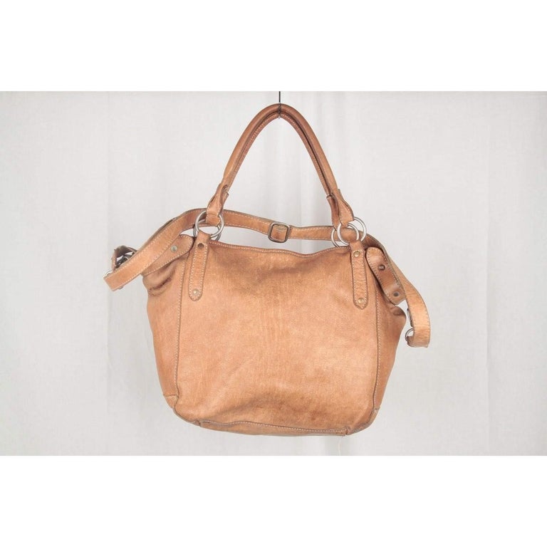 COWBOYSBAG Tan Leather Tote Urban Shoulder Bag with Strap For Sale at ...