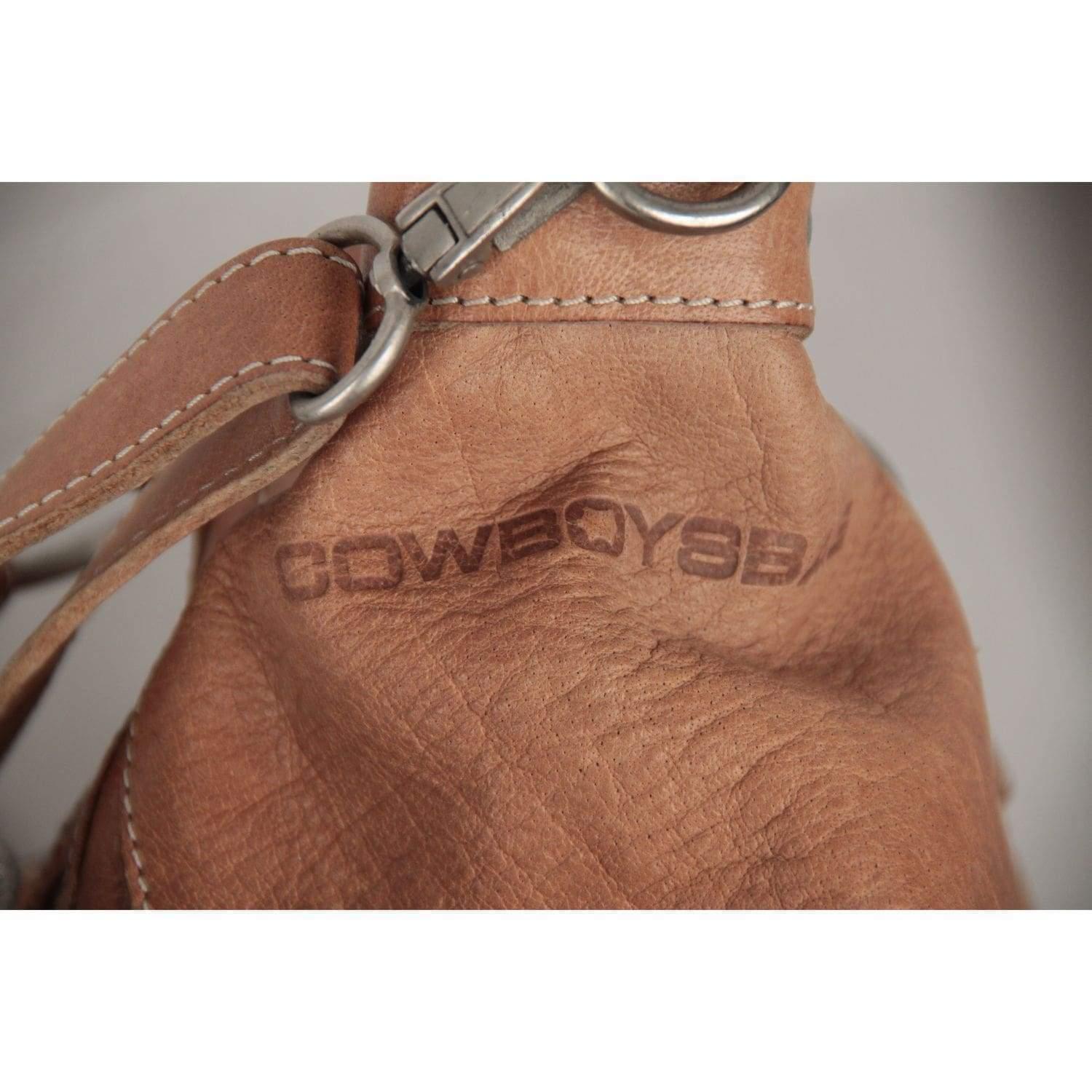 COWBOYSBAG Tan Leather Tote Urban Shoulder Bag with Strap 1