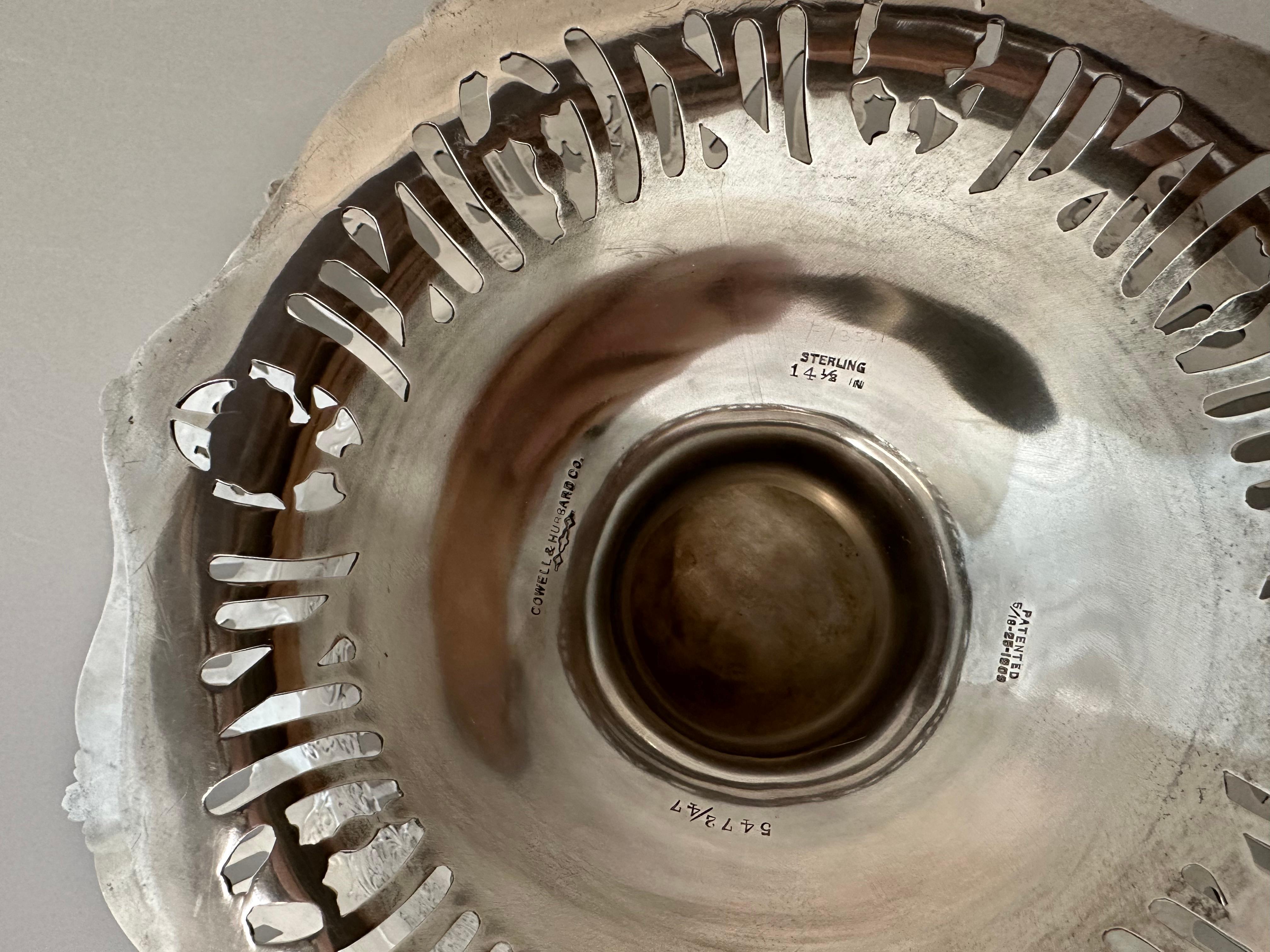 Cowell & Hubbard Sterling Silver Centerpiece 4