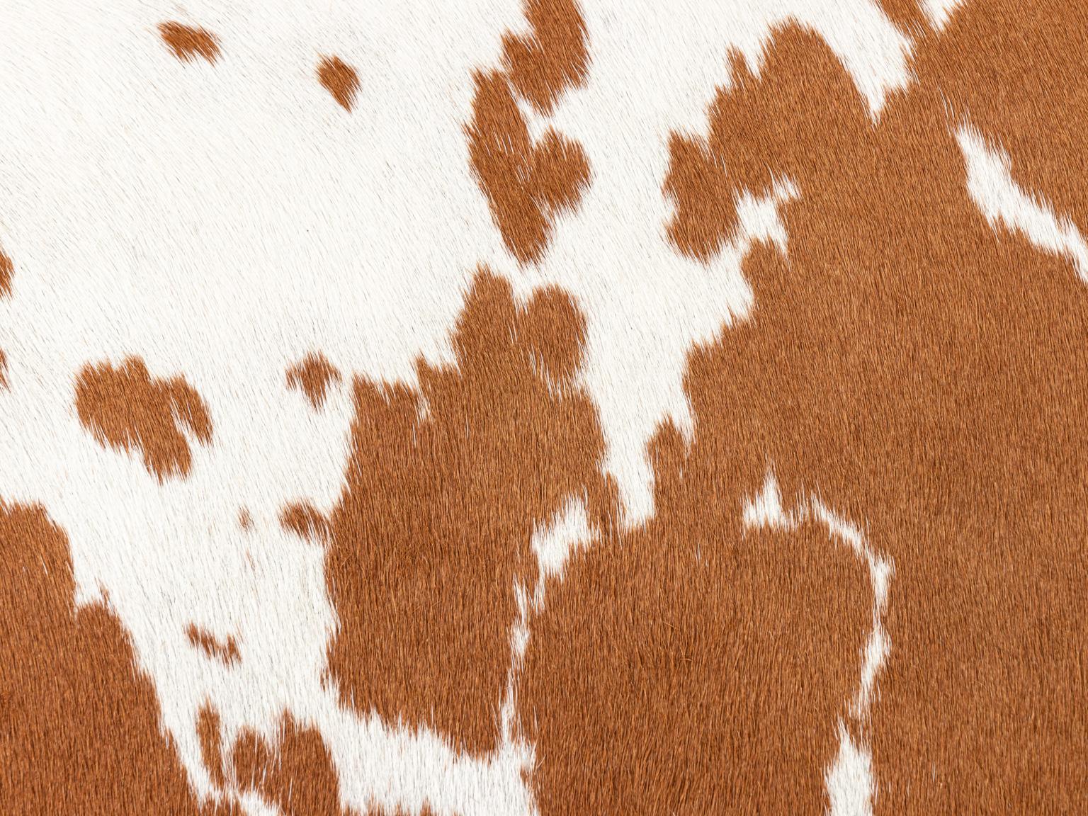 Mid-Century Modern Cowhide Covered Side Chair by Ralph Lauren