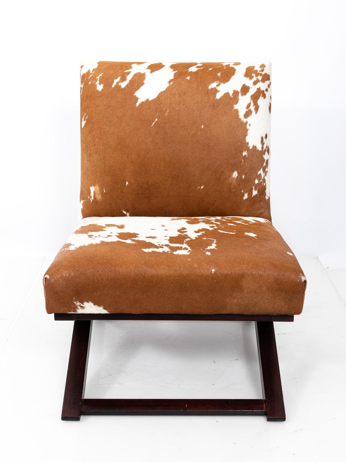Cowhide Covered Side Chair by Ralph Lauren 1