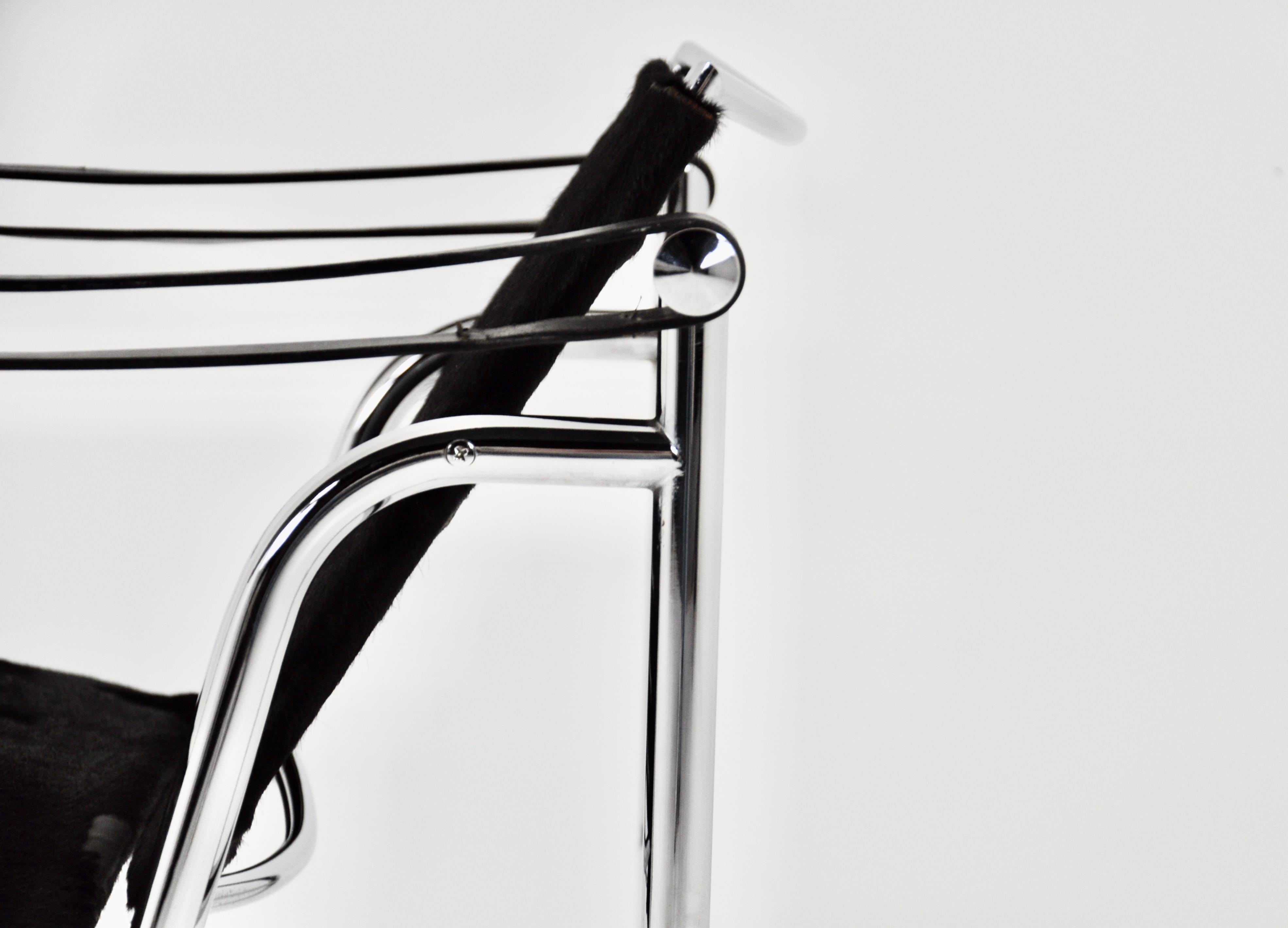 Sessel LC1 aus Rindsleder von Le Corbusier für Cassina, 1970er Jahre im Angebot 3