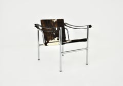 Cowhide LC1 armchairs by Le Corbusier for Cassina, 1970s