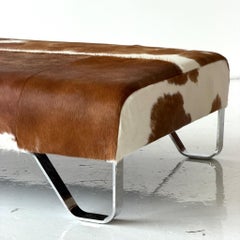 Cowhide Ottoman by Poltrona Frau