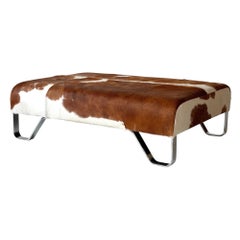 Cowhide Ottoman by Poltrona Frau