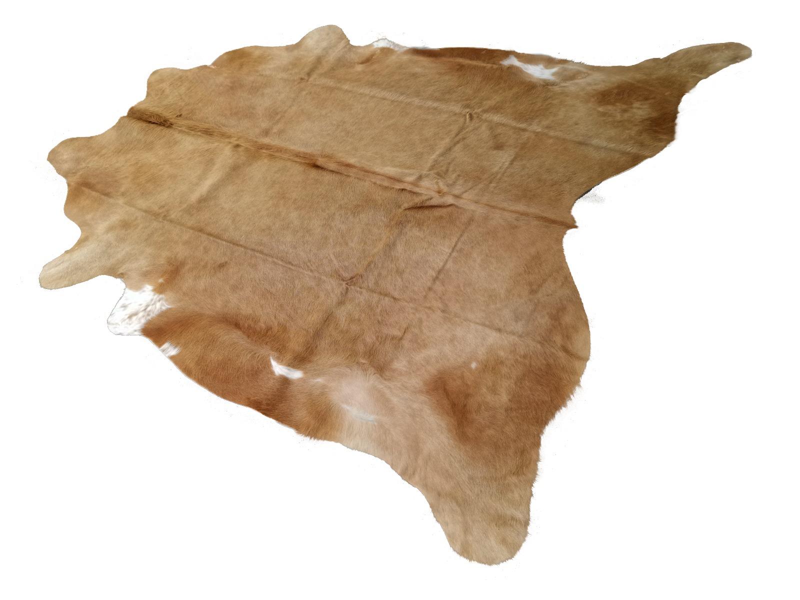 Large Cowhide rug caramel crème beige

Our premium Cowhides are of excellent quality - all hand selected. They go great with many decor styles and add a rustic look. All our Cowhide rugs are photographed separately and you will get exactly the