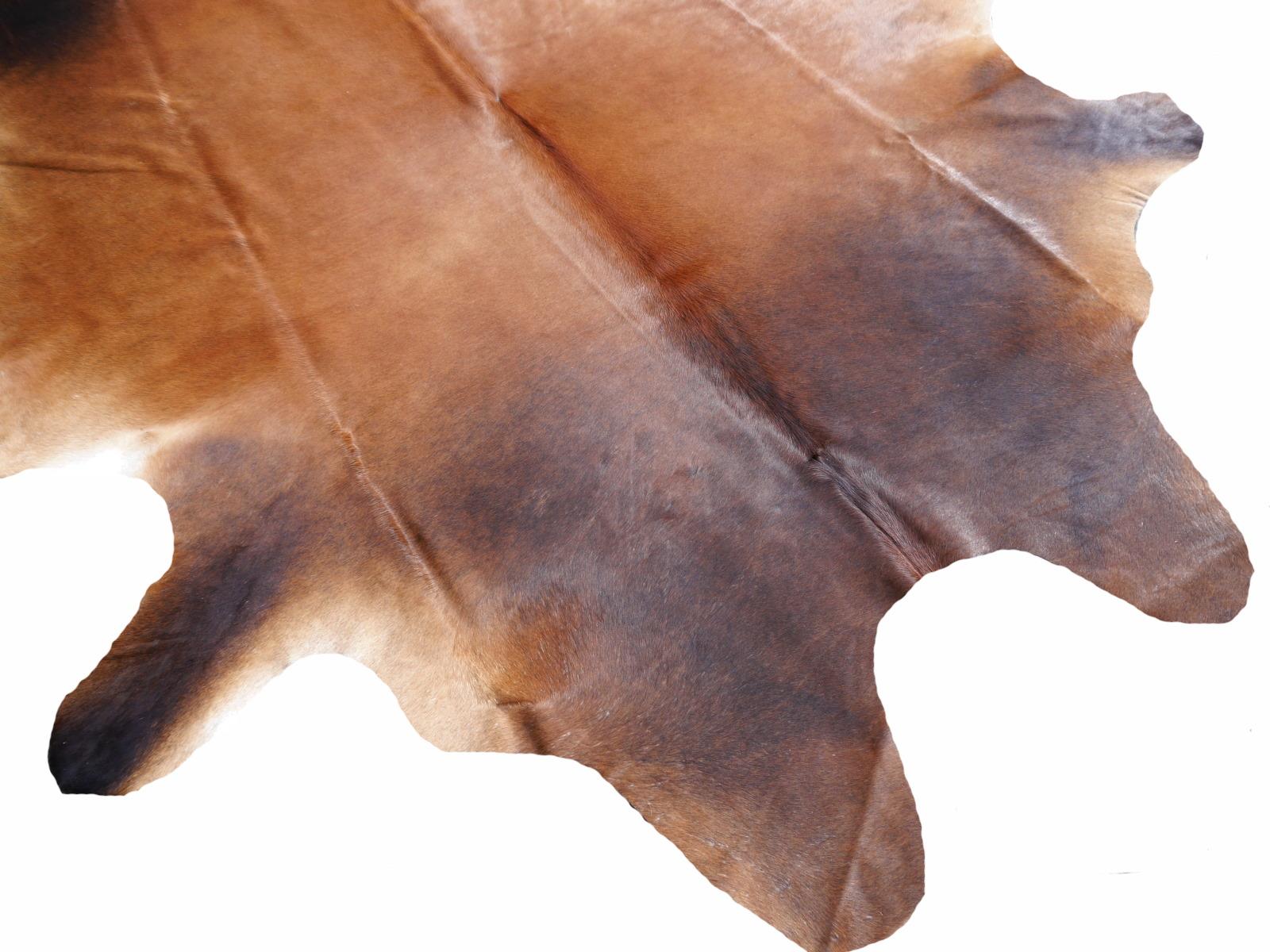 Cowhide Rug Brown Extra Large Size In New Condition In Lohr, Bavaria, DE