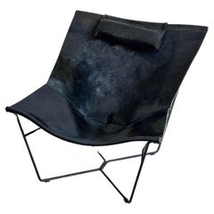 Vintage Cowhide Semana Sling Chair by David Weeks