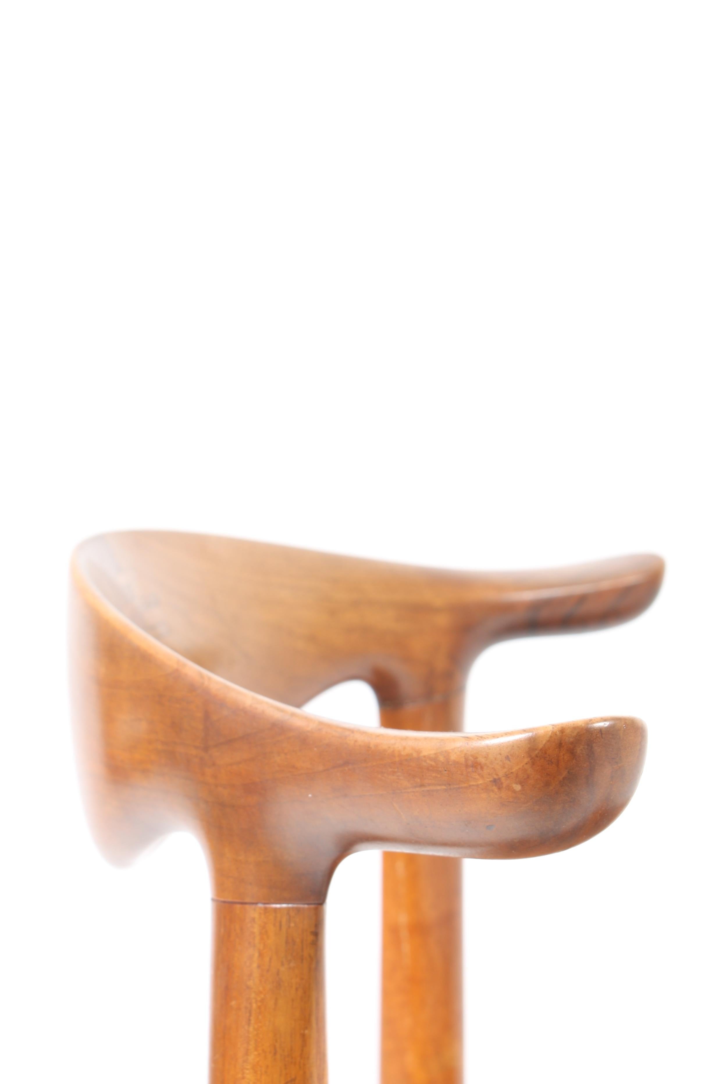 Danish Cowhorn Chair by Wegner