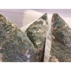 Cowtan and Tout “Walden“ in Sage, Single Pillow