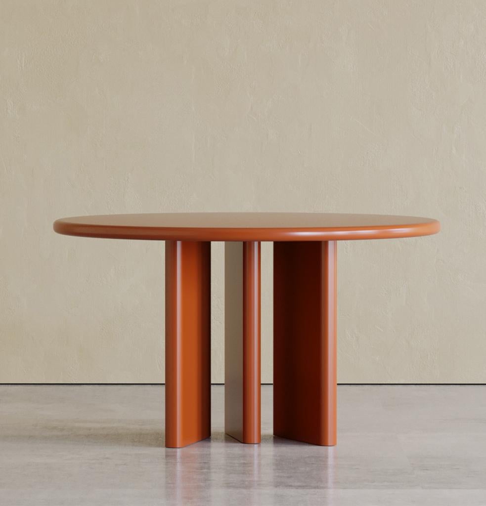 Lacquered Cozy Dining Table by Hermhaus For Sale
