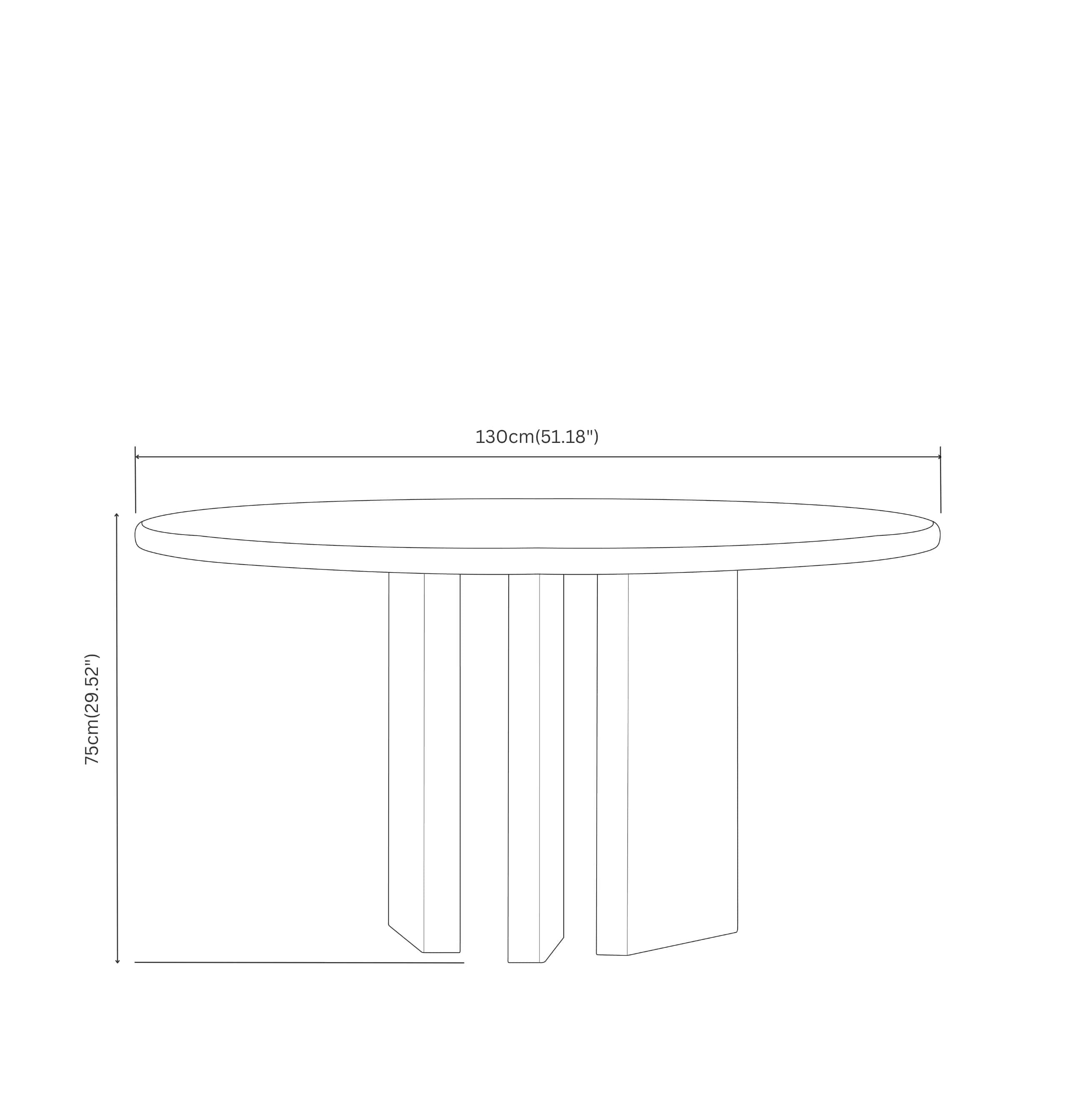 Table de salle à manger Cozy par Hermhaus Neuf - En vente à istanbul, TR