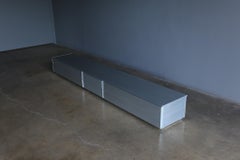 Cozza & Mascheroni-Konsole aus niedrigem Aluminium fr Ycami, Italien, 1990er Jahre