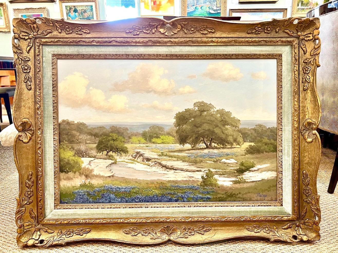Bluebonnets del Texas - Painting di C.P. Montague (Pauline Thweatt)