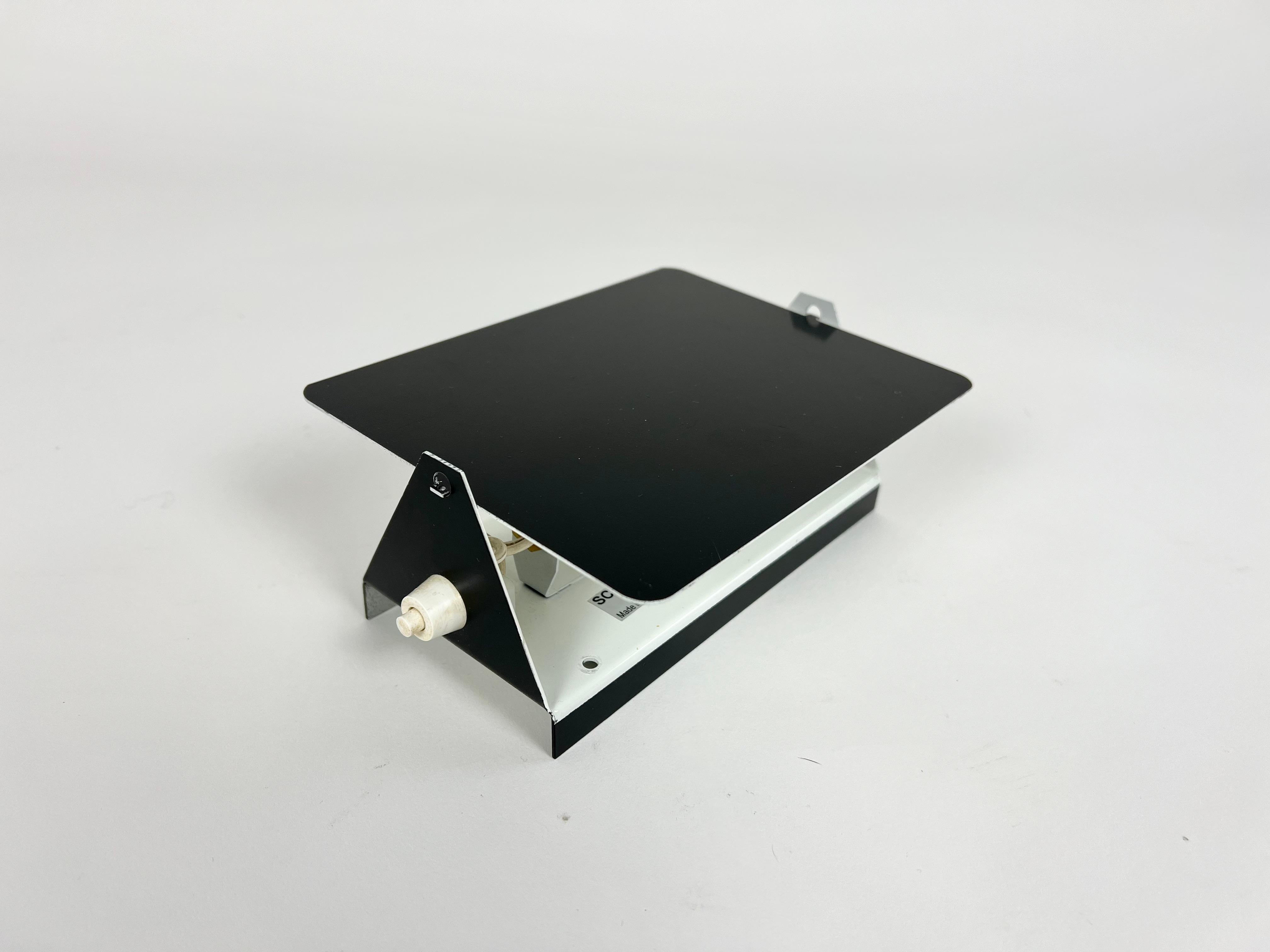 4 available - Price is per 1 light

Model CP1 designed by Charlotte Perriand for Steph Simon.

Sourced from an estate clearance in the Haute Savoie region of France.

These are 1970s editions.

Metal with original paint finish. 

Very good