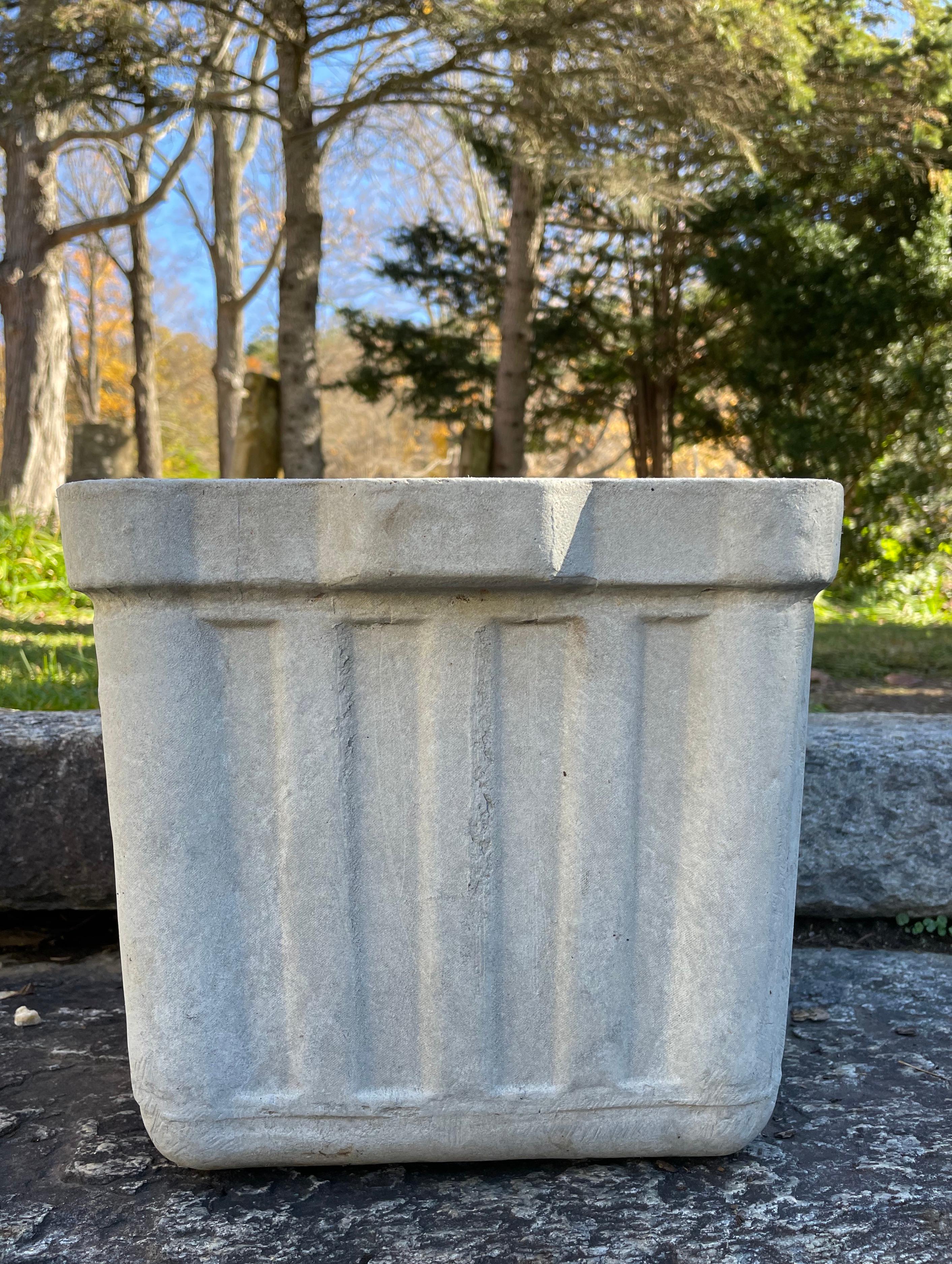 Other Small Willy Guhl Ribbed Planter