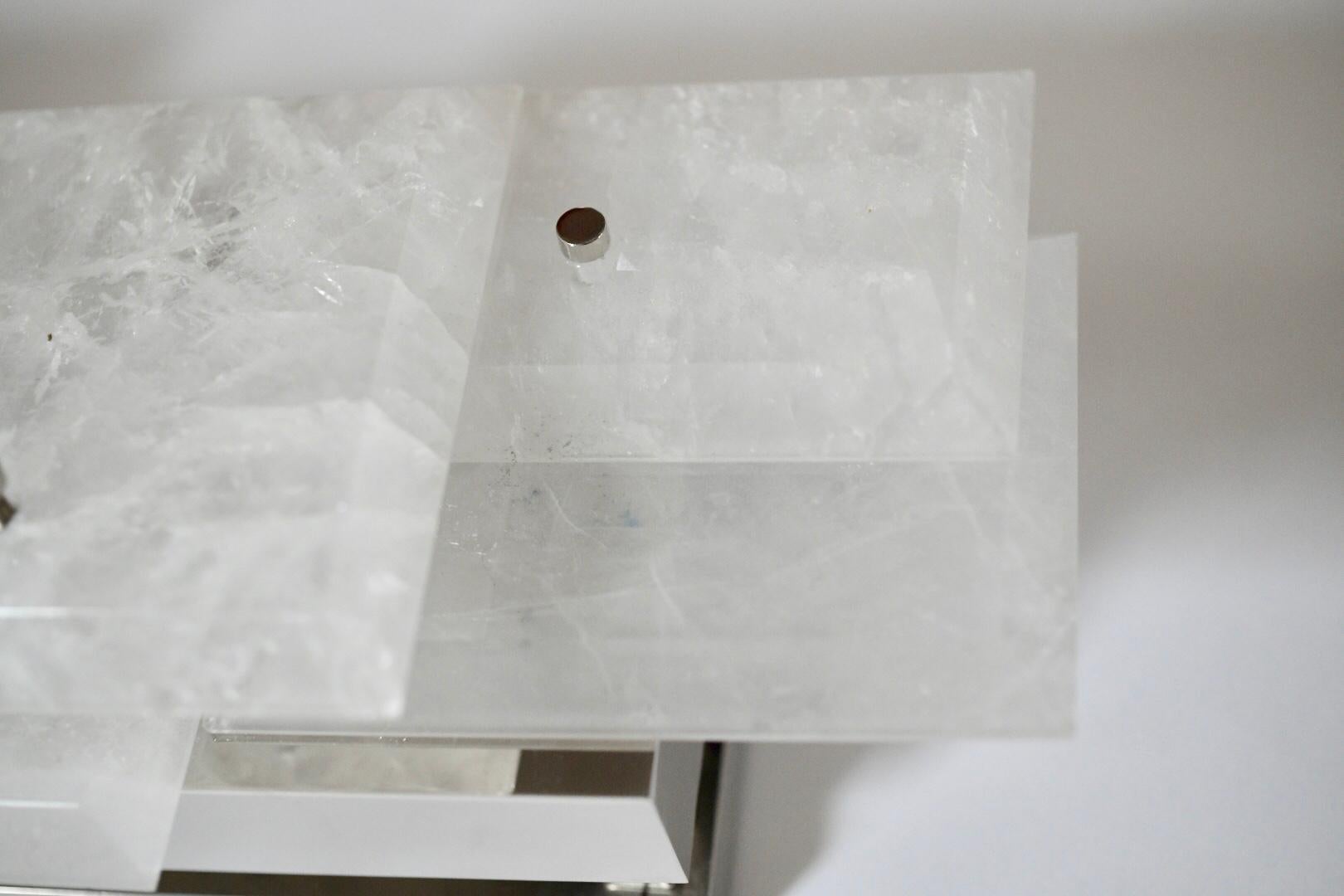 Lámpara horizontal de cuarzo cristal de roca CPS 25 by Phoenix Siglo XXI y contemporáneo en venta