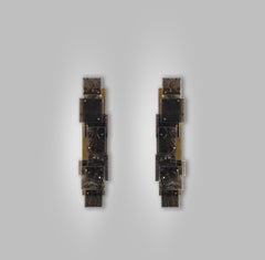 CPS 25 Rock Crystal Quartz Sconces by Phoenix
