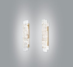 CPS 25 Rock Crystal Quartz Sconces by Phoenix