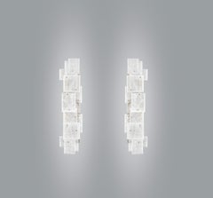 CPS 25 Rock Crystal Quartz Sconces by Phoenix