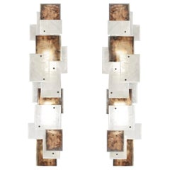 CPS Rock Crystal Sconces by Phoenix