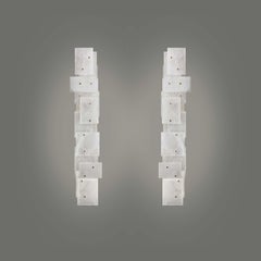 CPS35 Rock Crystal Sconces by Phoenix