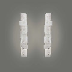 CPS35 Rock Crystal Sconces by Phoenix