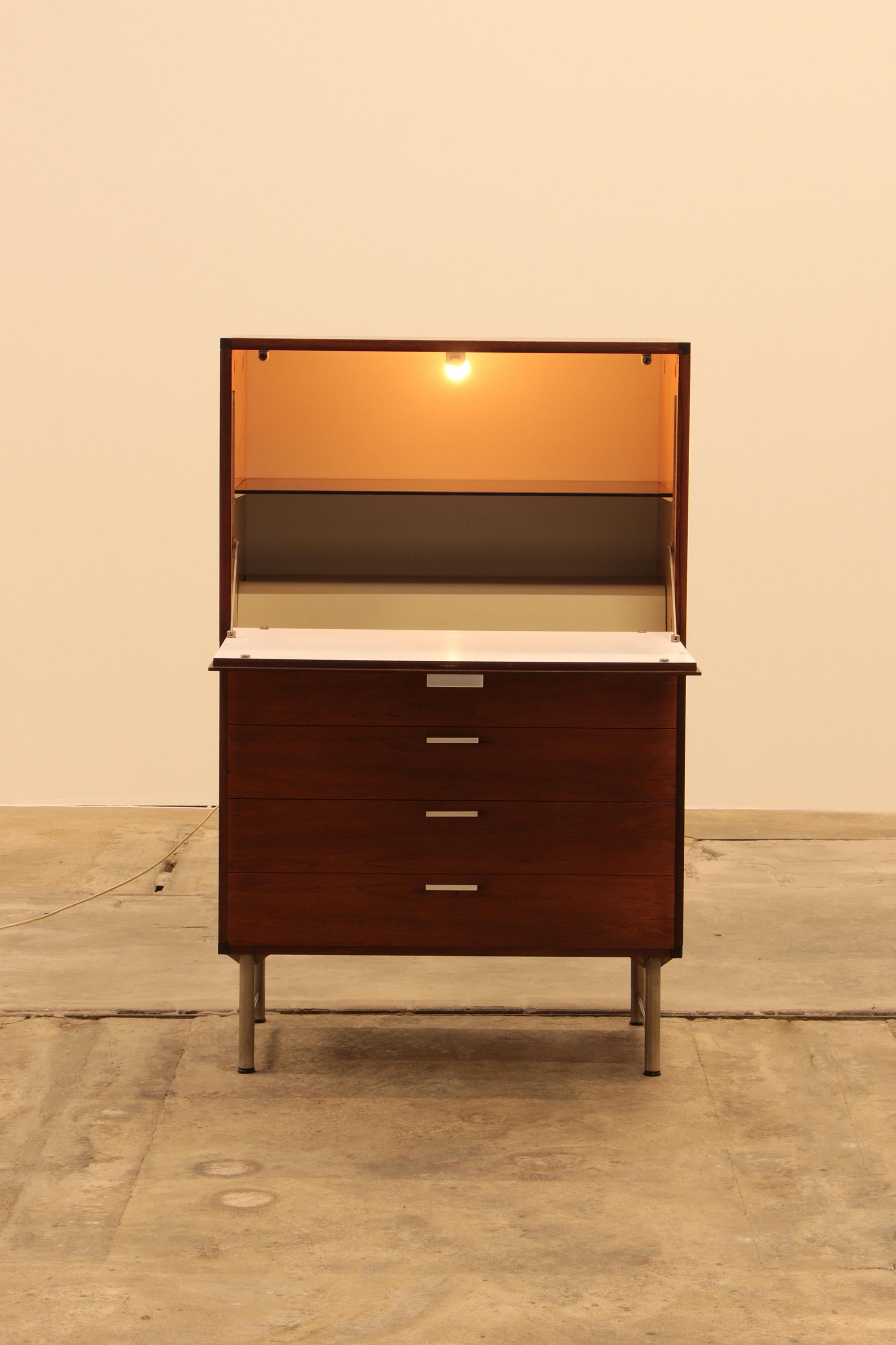 Dutch Cr Series Bar Cabinet by Cees Braakman by Pastoe, 1960 For Sale