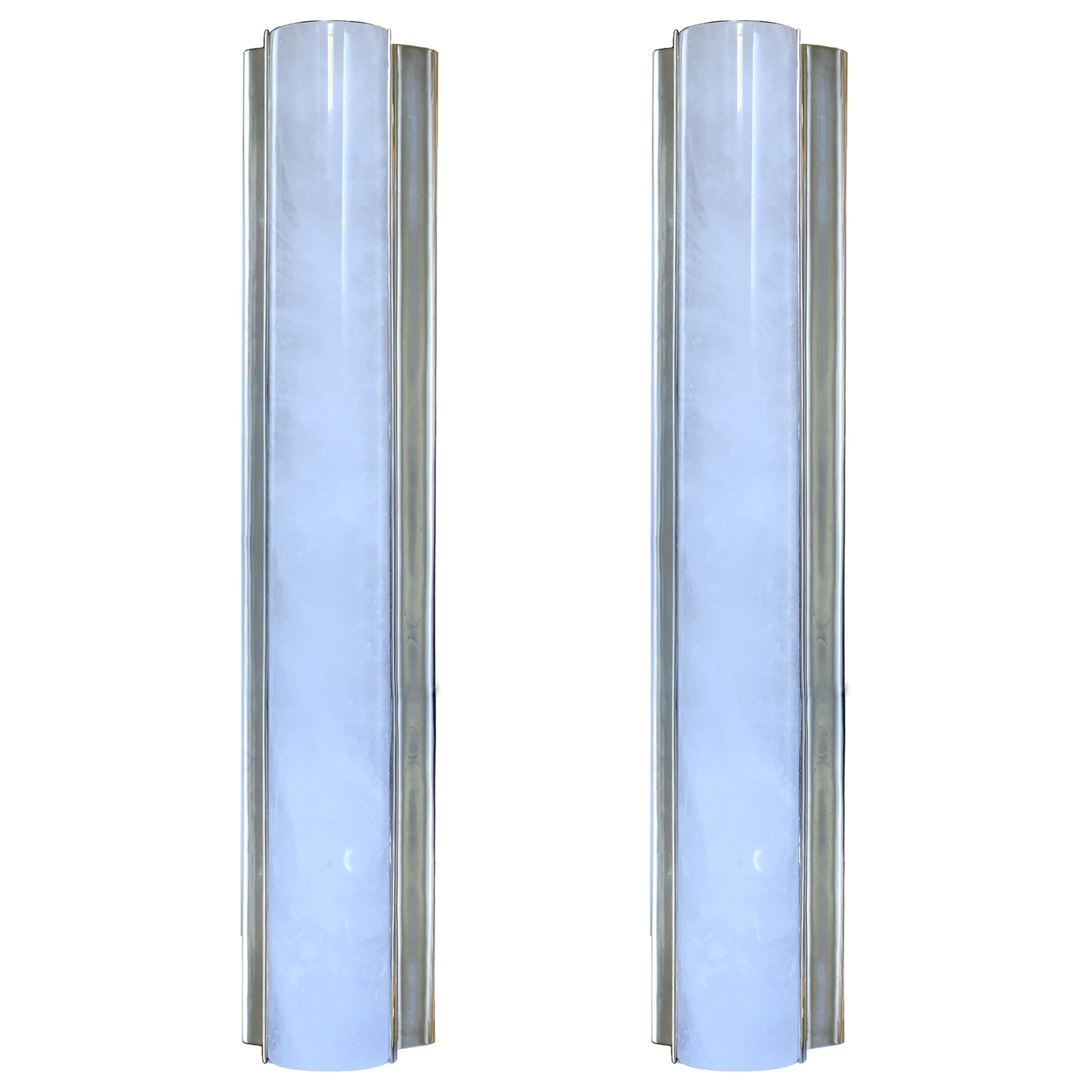 CRA Rock Crystal Sconces by Phoenix