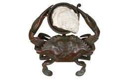 Crab Inkwell by Tiffany Studios