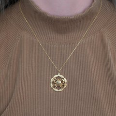 Crab Pendant in Solid 14K Gold - Estate Piece, Chain Sold Separately