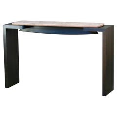 Cracked Ice Mahogany Console Table by Thomas Throop Black Creek Design In Stock
