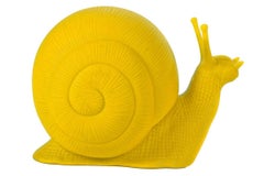 Cracking Art "Chiocciola Gialla" 56/99 Polyethylene Contemporary Art Sculpture