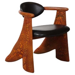 Crackle Arm Chair by Wendell Castle