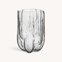 Crackle Clear Vase