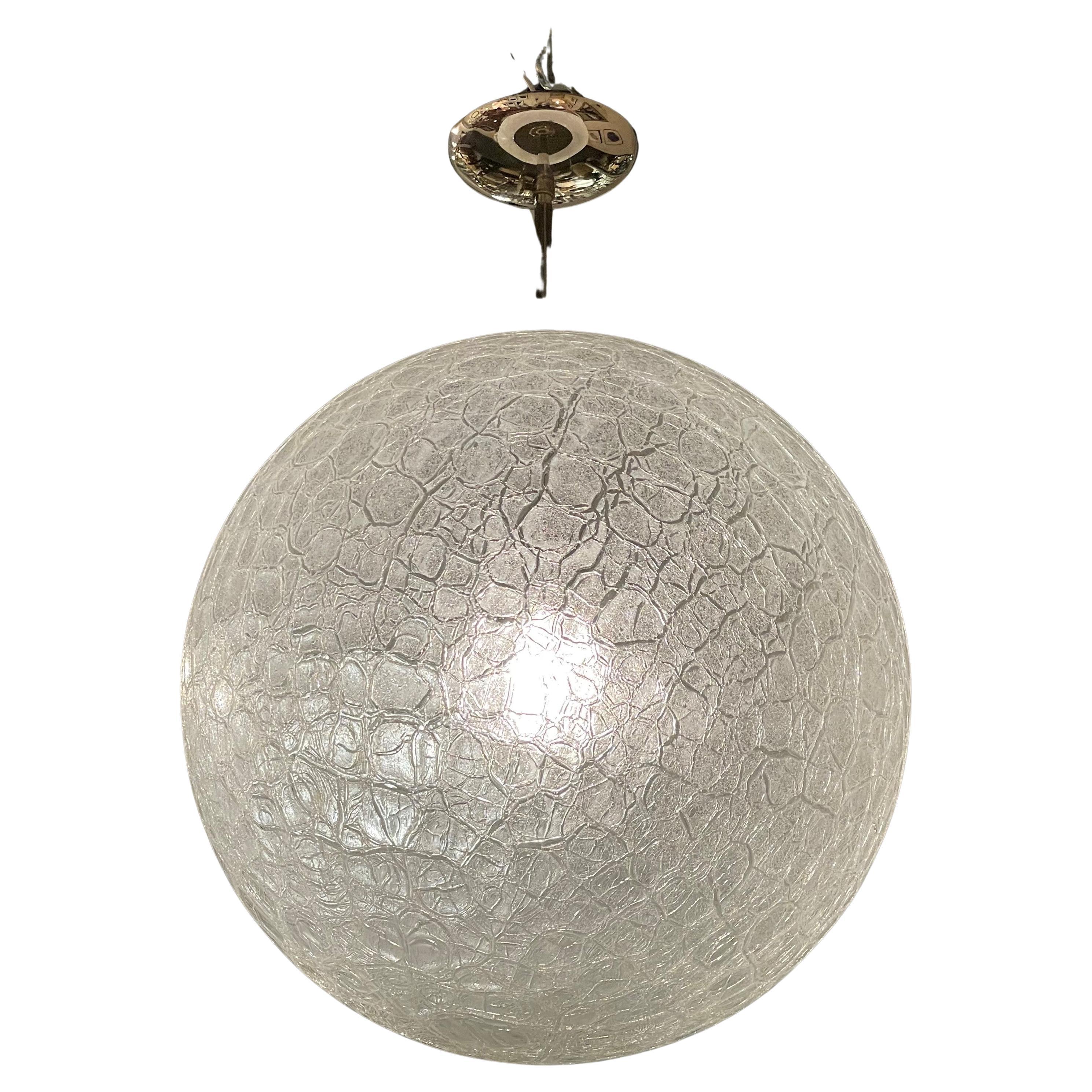Globo Doria in vetro craquelé in vendita