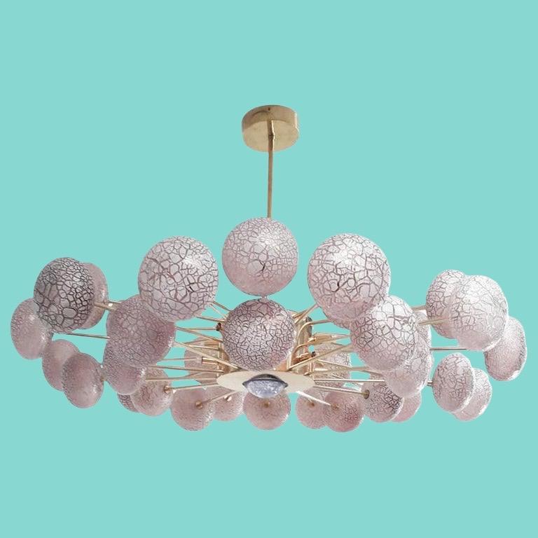 Lampadario Crackled Orbs di Fabio Ltd in vendita 7