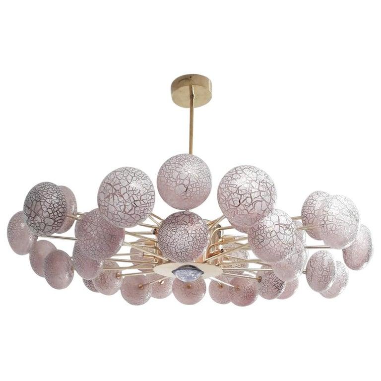 Lampadario Crackled Orbs di Fabio Ltd in vendita 4