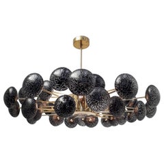 Crackled Orbs Chandelier by Fabio Ltd