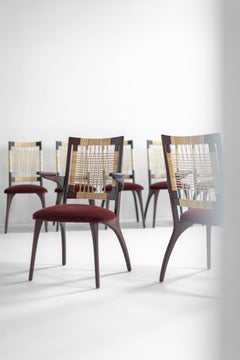 Craft Associates Esszimmerstuhl, Bonnie Modern Caneback Esszimmerstuhl, Nussbaum C