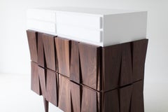 Craft Associates Dresser, Modern Walnut Dresser, 8 Drawers