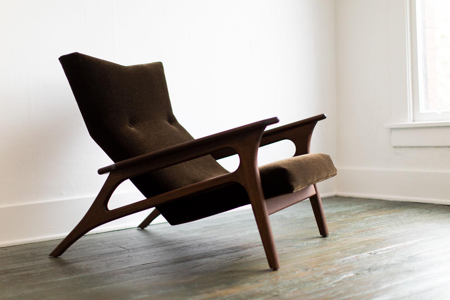 Craft Associates Modern Lounge Chair, 2002, the Parallax For Sale 1