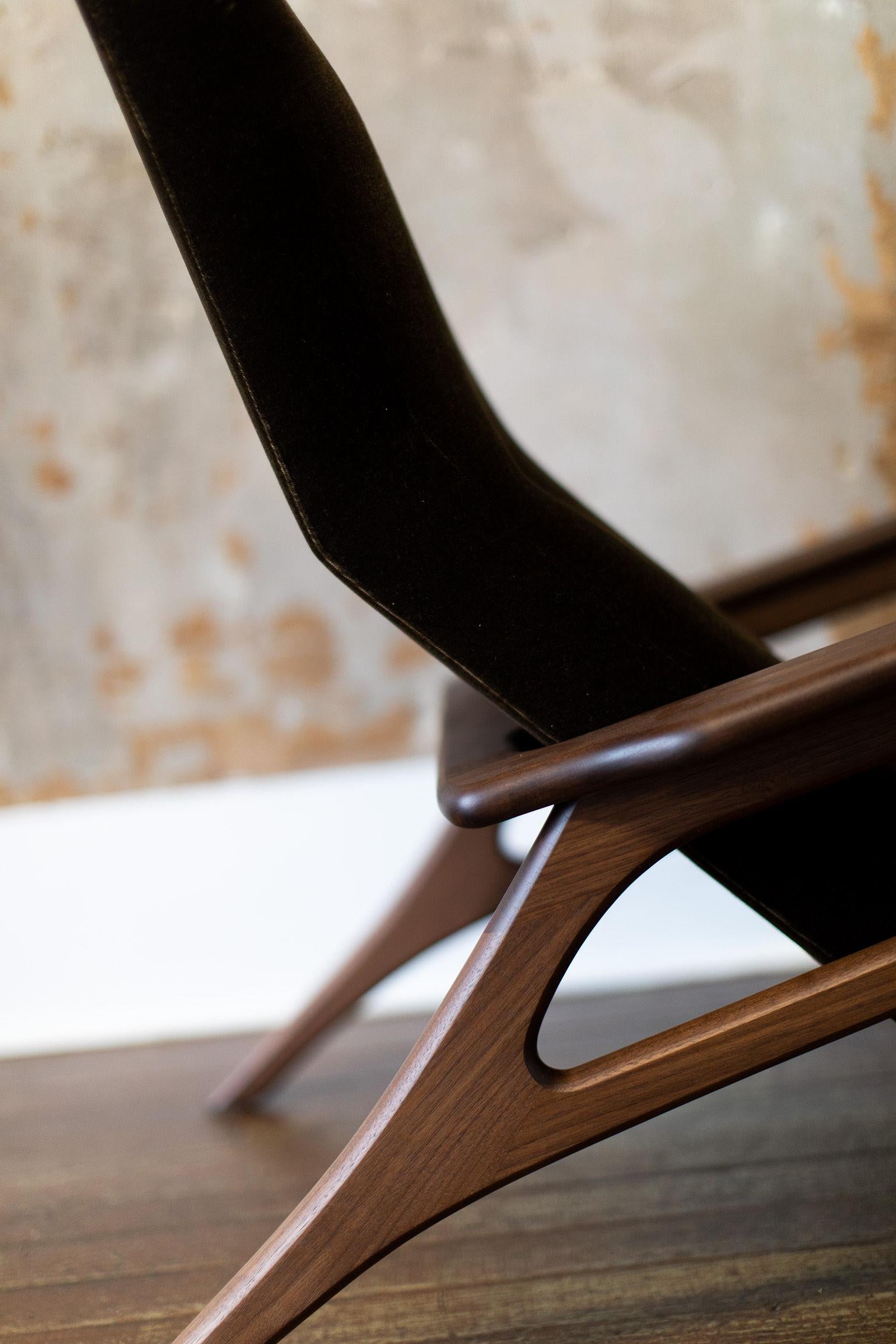 Craft Associates Modern Lounge Chair, 2002, the Parallax For Sale 2