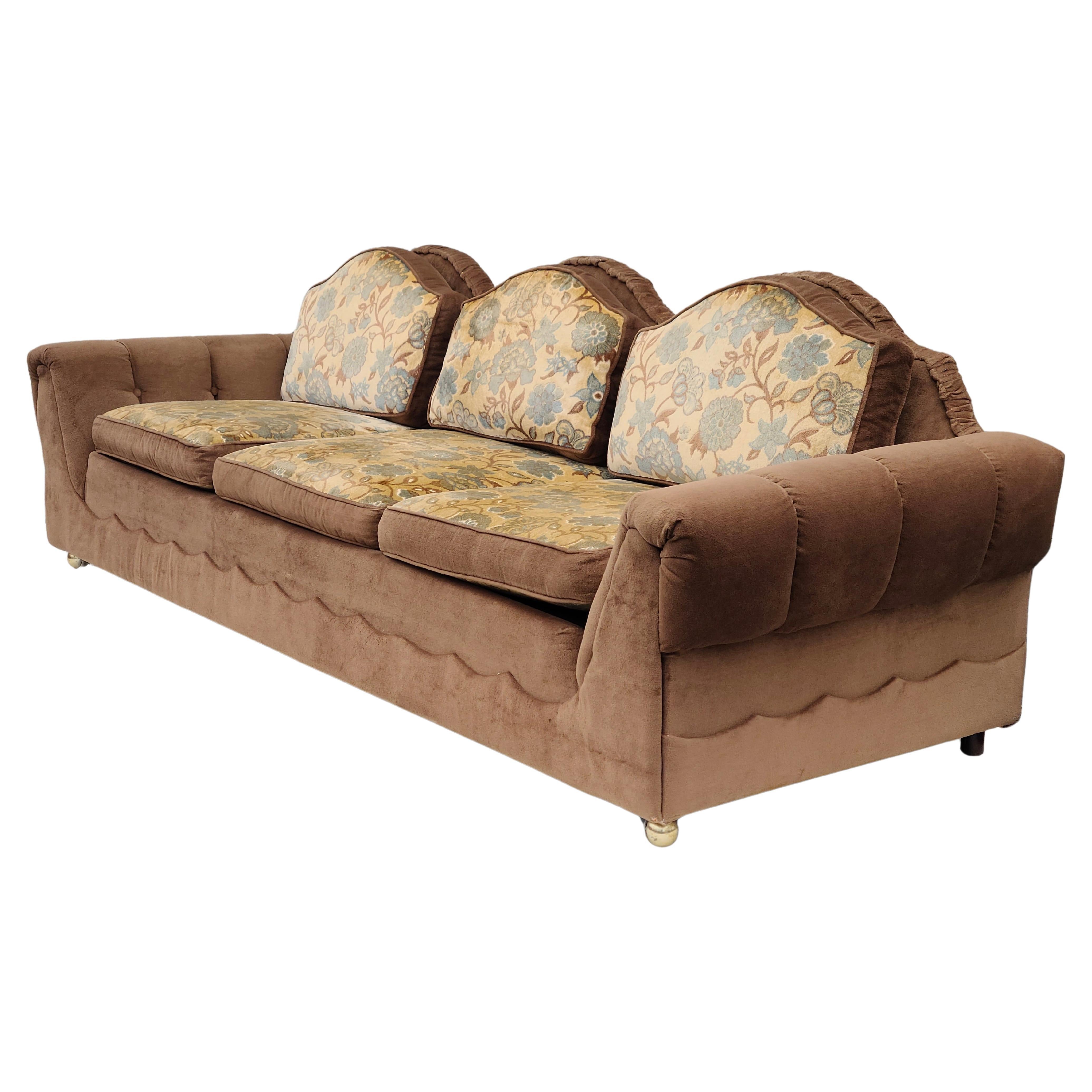 Fabric Craft Associates Sofa Strictly Spanish Group For Sale