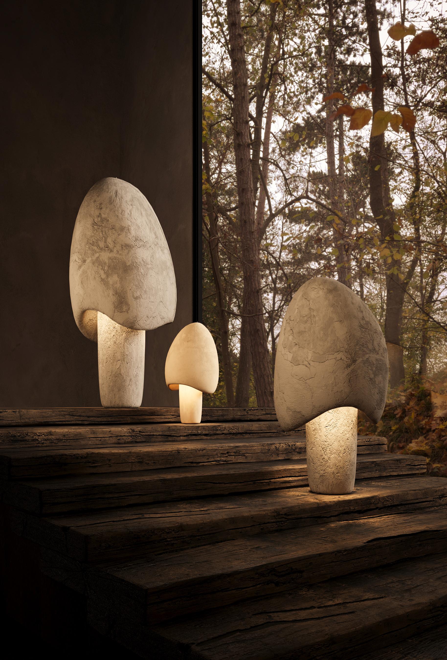 Is one of the most amazing designer lamps in the world. Its natural
morphic shape and whimsical light design will transport you to a
magical meadow, a place of shimmering joyful peace. These
