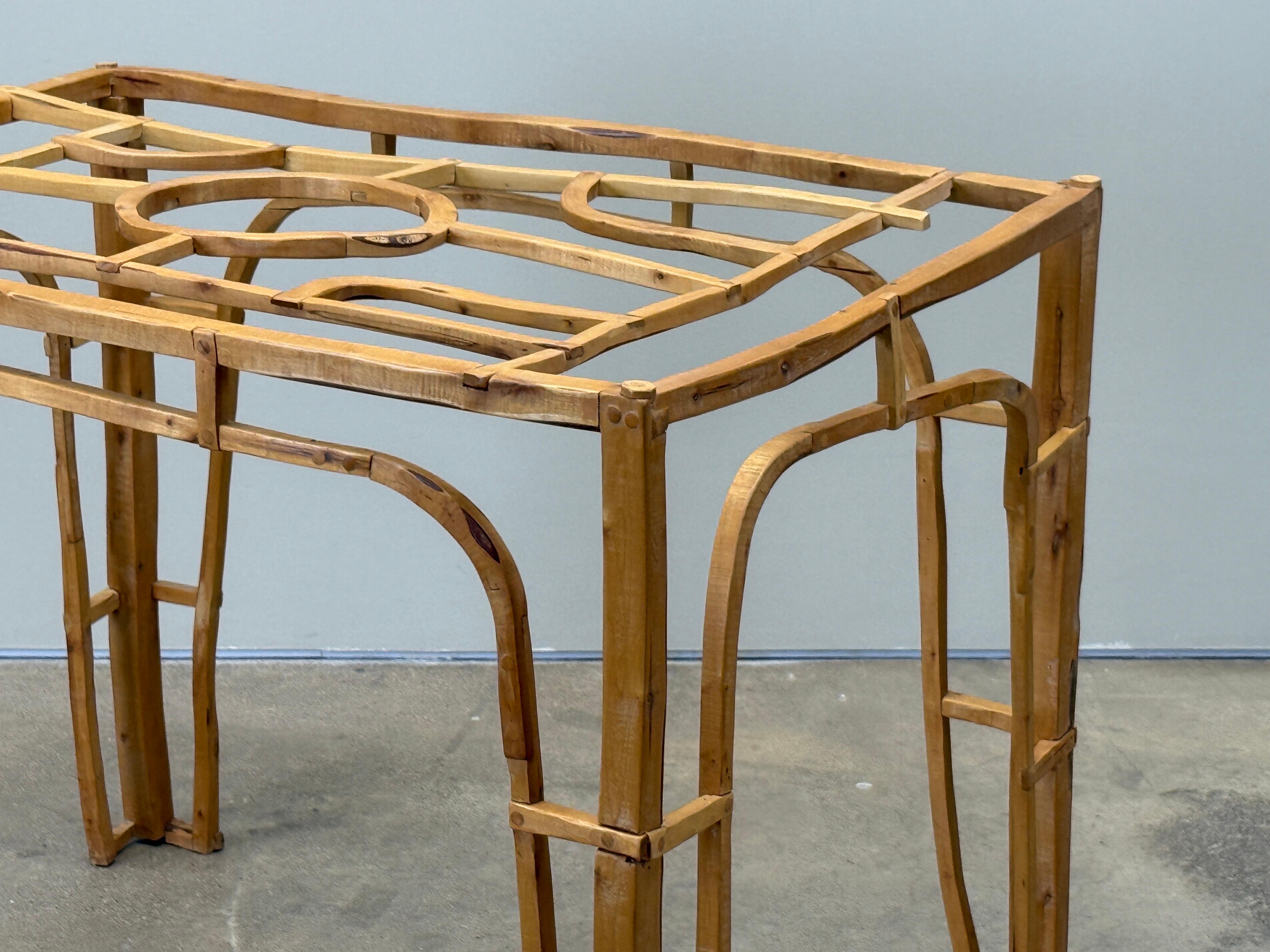 Craft Table and Chair by Jonah Meyer, 1997 For Sale 5