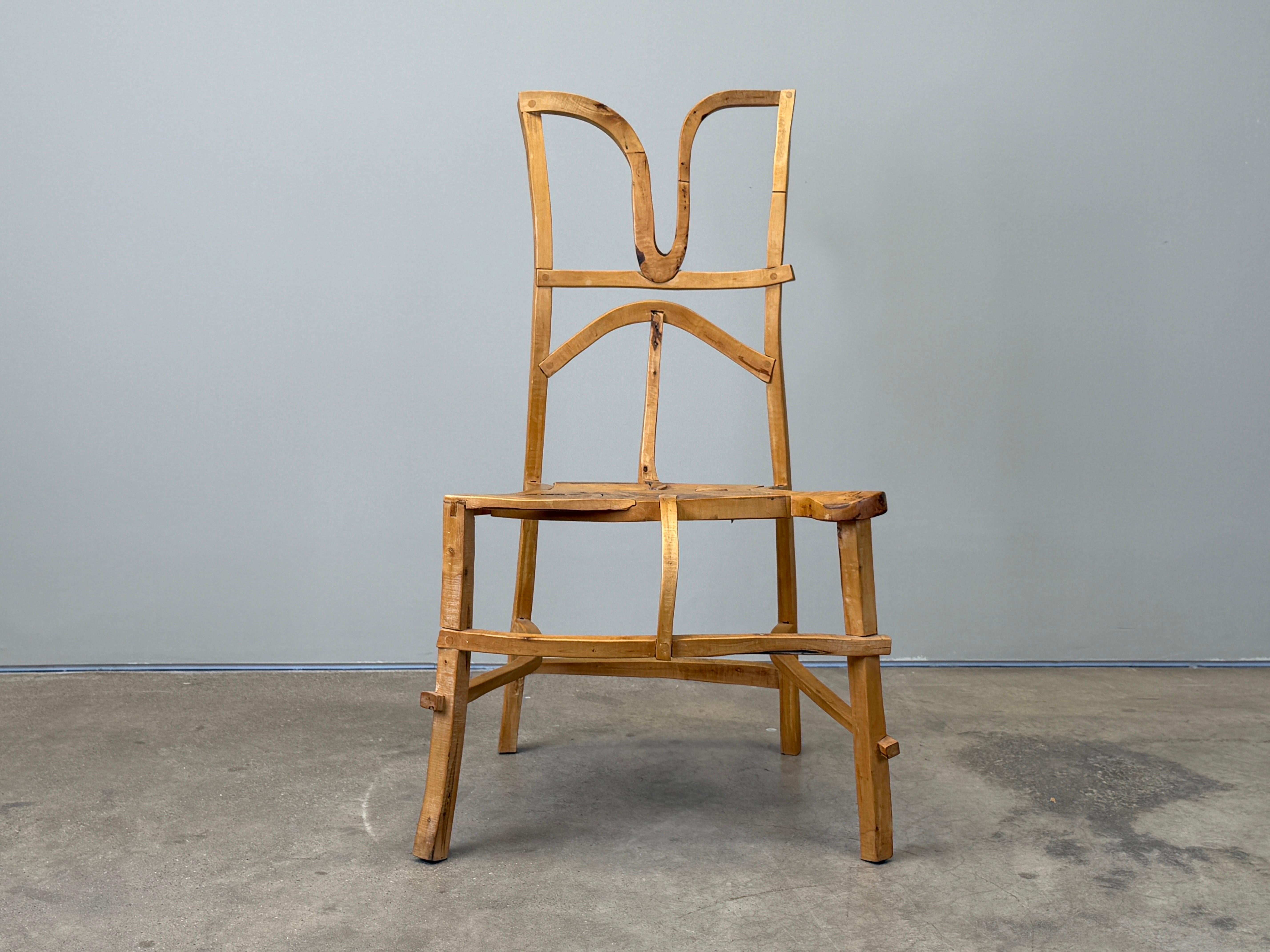 Craft Table and Chair by Jonah Meyer, 1997 For Sale 7