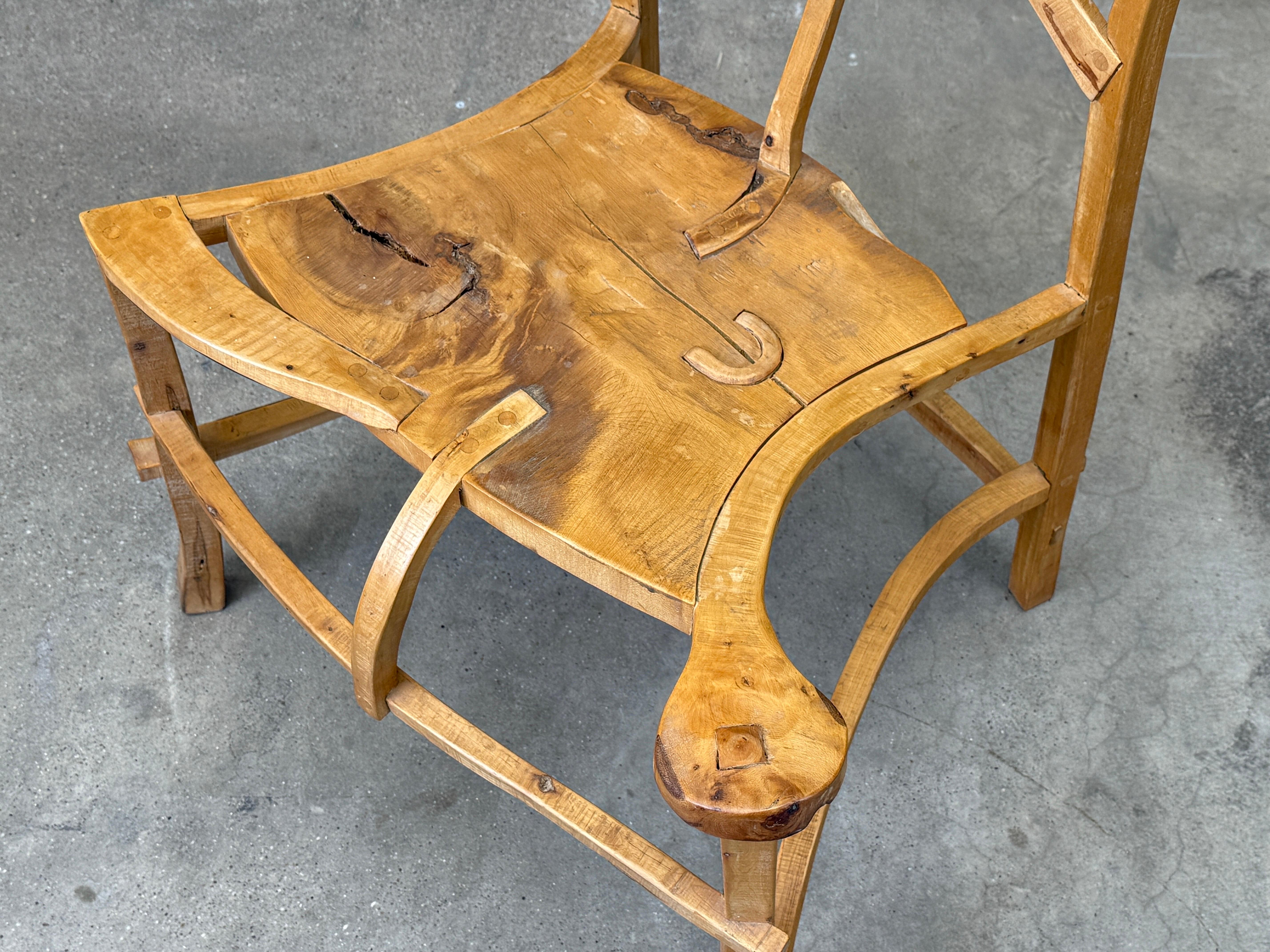 Craft Table and Chair by Jonah Meyer, 1997 For Sale 10