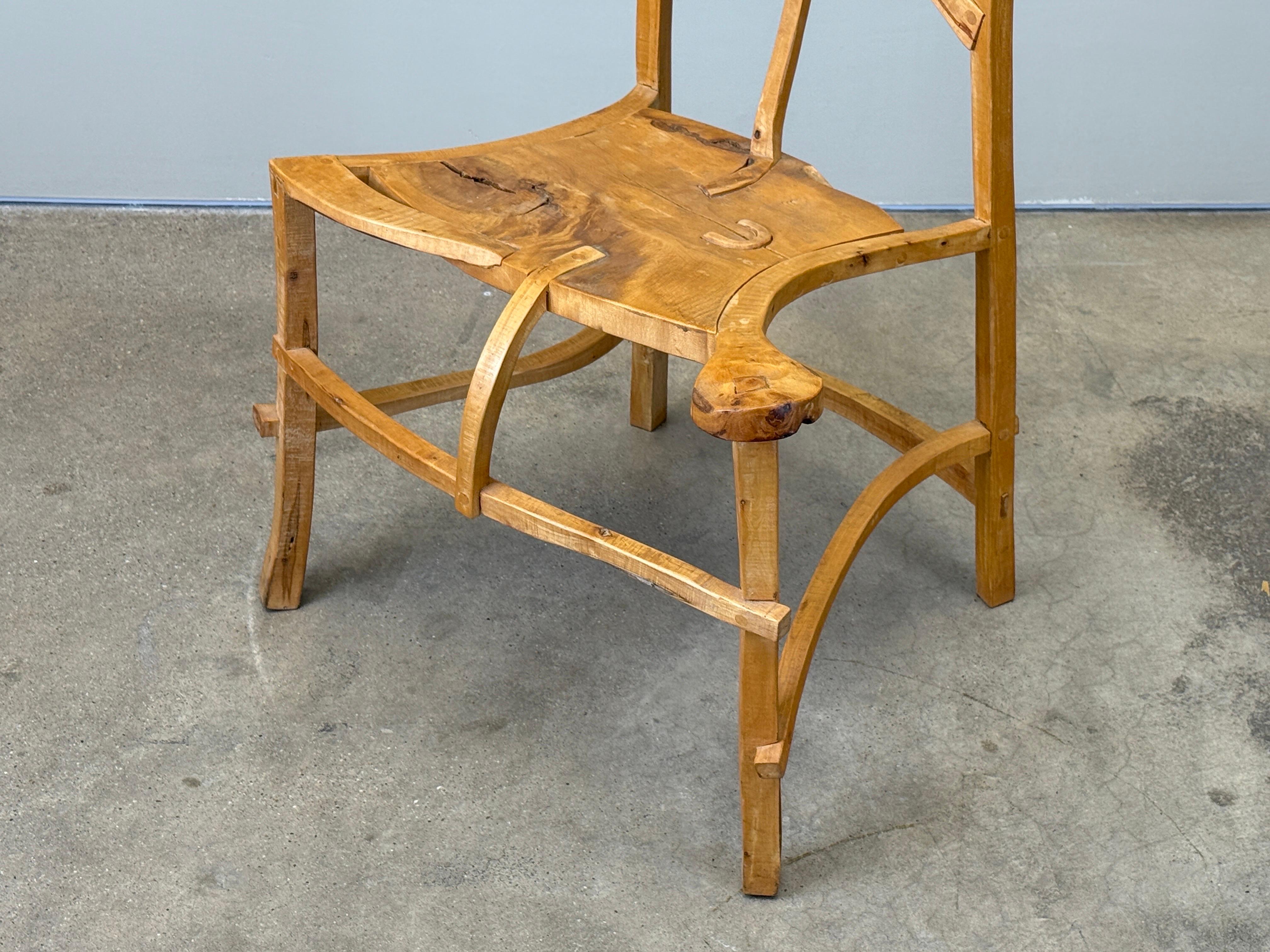 Craft Table and Chair by Jonah Meyer, 1997 For Sale 11